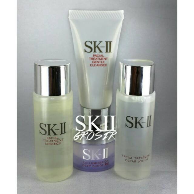 SK-II SK II SK2 SK-2 SKII Paket Travel Cellumination mencerahkan Wajah