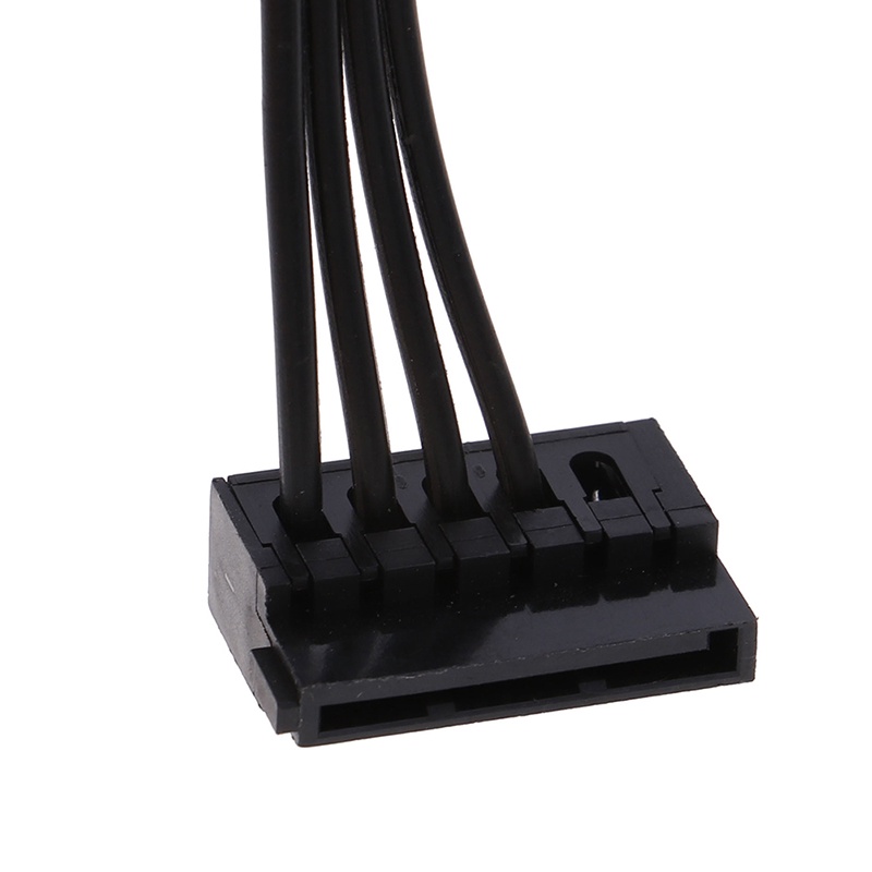 1pc 45CM Kabel power supply mini 4Pin Ke 2 Sata SSD Untuk lenovo M410 M610