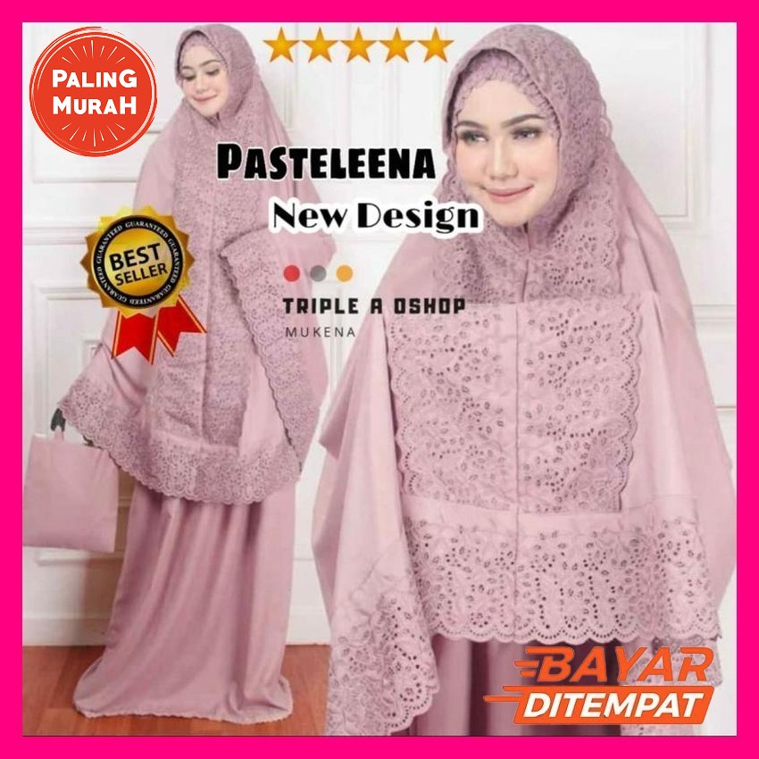 Mukena Set Sajadah Dewasa Traveling Premium Mukenah Sejadah Murah Adem Renda Elegan Syakila Amplop T