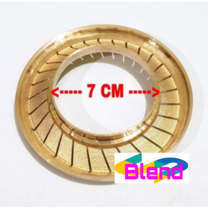 Burner Model Winn Kaca BESAR Kompor Gas/Kuningan Tungku W 508 TEBAL