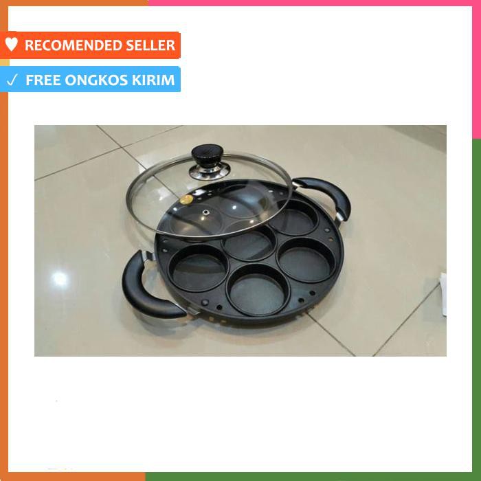 LOYANG MARTABAK MINI PAN MARTABAK MINI SNACK MAKER 7 LUBANG