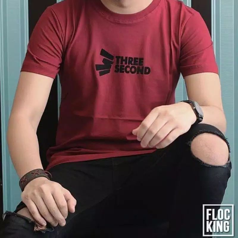 KAOS PRIA threeSECOND ORIGINAL