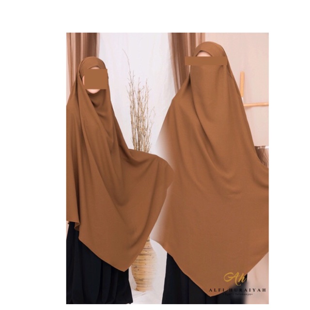 French khimar al jazeera by Alfi Huraiyah