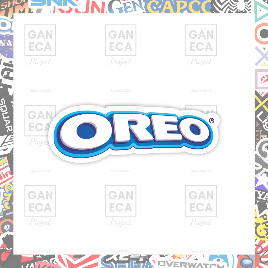 Jual Stiker / Sticker Pack OREO (Stiker Helm / Motor / Laptop / HP