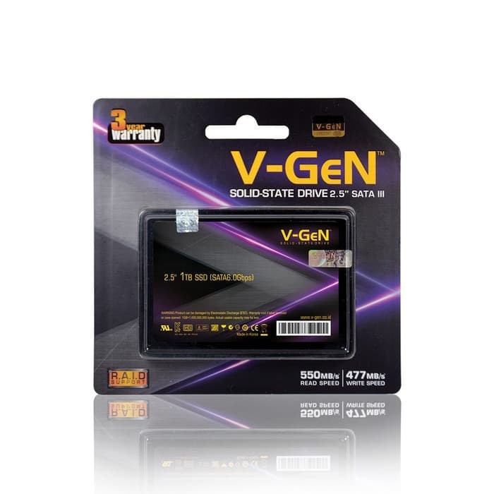 SSD V-Gen Vgen Platinum 1TB / 2TB Sata3 SATA III 2,5 Inch