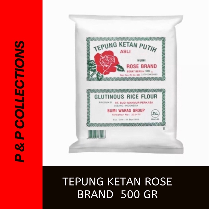 

tepung ketan rose brand 500 gram