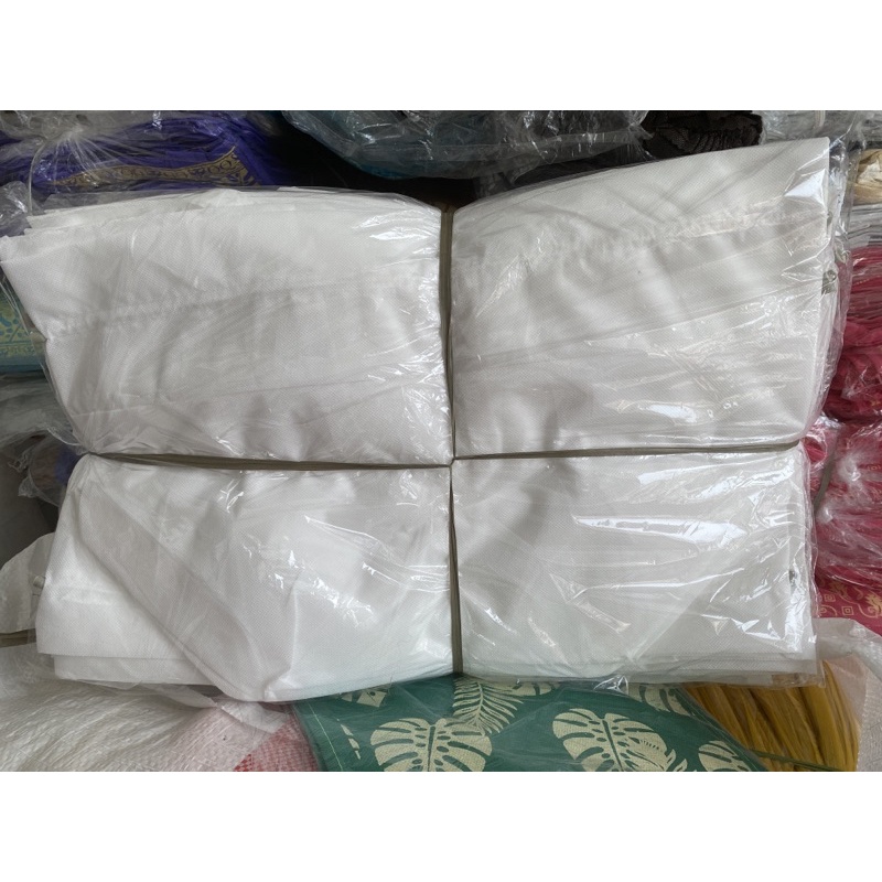 HARGA LUSIN ISI 12 BIJI-SERUT 22x22-FULL PUTIH