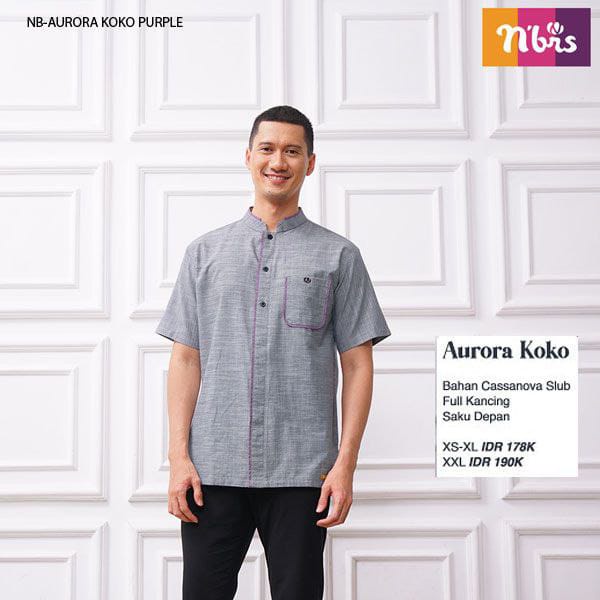 koko dewasa/ aurora nibras koko dewasa/ koko lengan pendek