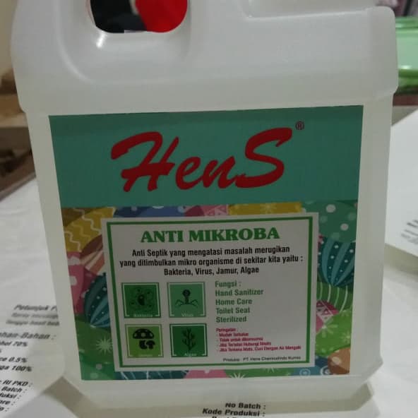 Cairan Liquid Disinfektan