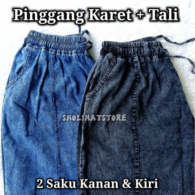 BIG SIZE BAGGY JEANS SANDWASH WANITA BB 100KG / CELANA BAGGY JEANS WANITA BIH SIZE / BAGGY JEANS WANITA SUPER JUMBO / CELANA JEANS WANITA PINGGANG KARET UKURAN JUMBO / BAGGY JEANS  JUMBO HIGH WAIST / BOYFRIEND JEANS WANITA JUMBO SIZE XXL XXXL 2L 3L 4L