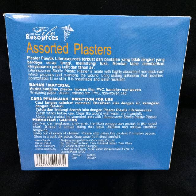 Assorted plaster resource plaster plastik