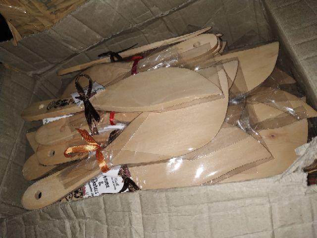 Centong Kayu Daun Lancip Murah Unik