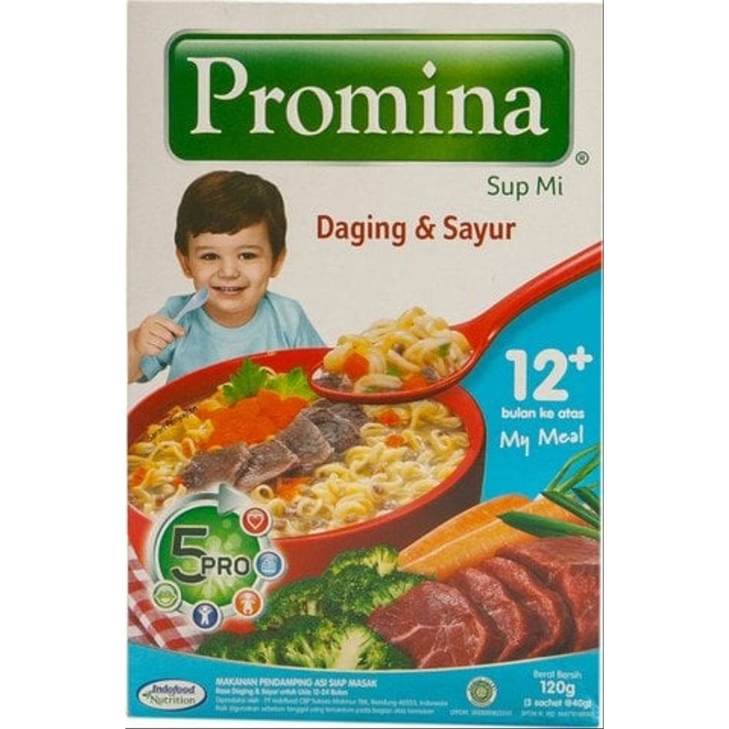 Promina Sup Mi Daging & Sayur, Mie Instan untuk Anak Tanpa ...