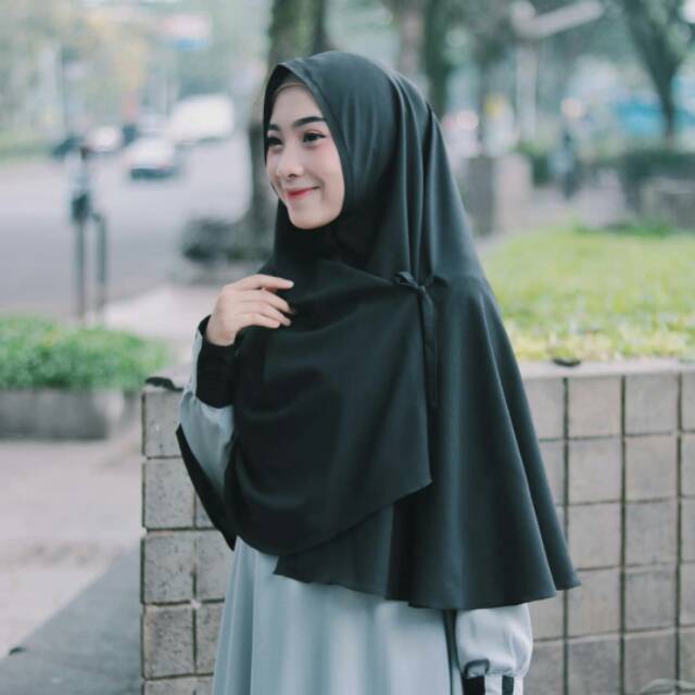KHIMAR AURORA NON PET JUMBO / KHIMAR INSTAN TALI WOLFIS