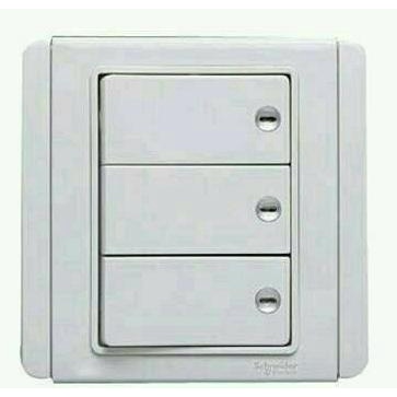 SAKLAR - NEO E3033H2 WE SAKLAR HOTEL 3 GANG SCHNEIDER