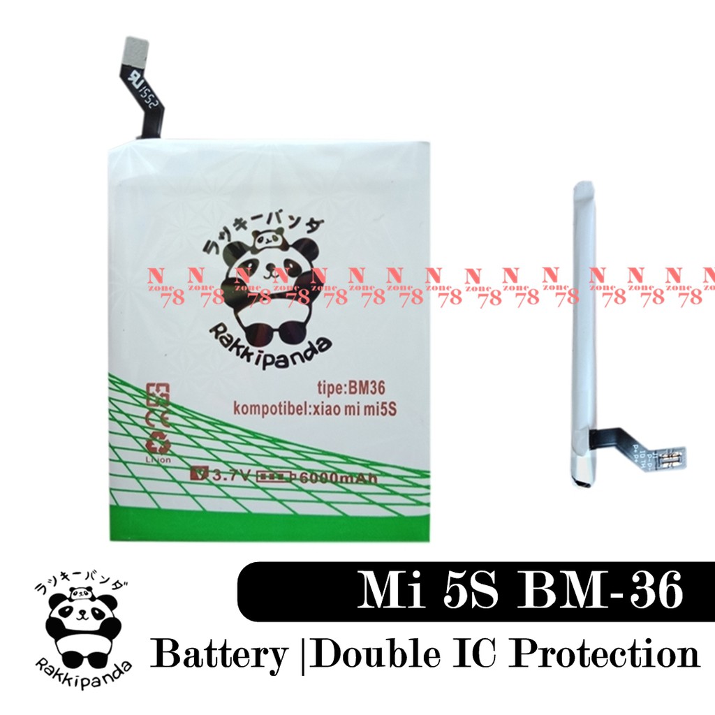 Baterai Xiaomi Mi5S BM36 BM-36 Double IC Protection