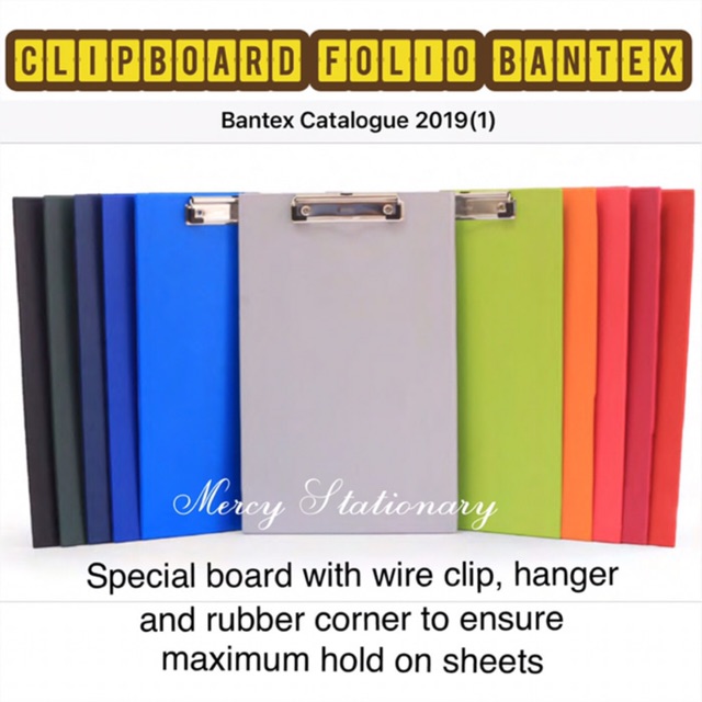 

Clipboard Bantex Folio Size (F4)
