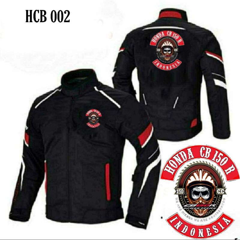 Jaket Touring CB 150 R Full Protector Jaket Motor Honda CBR HCB 002