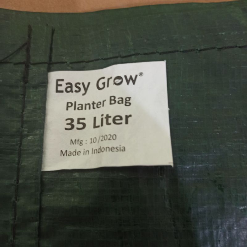 PLANTER BAG EASY GROW 35 LITER (37 x 33) ORIGINAL | POT TANAMAN | POLYBAG