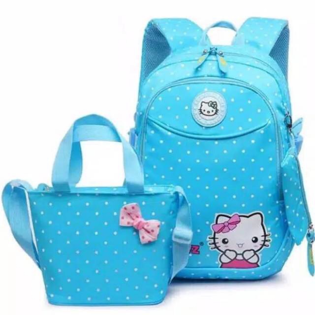 NEW PROMO Tas ransel anak karakter super hero Minnie Mickey hello kitty doraemon Thomas 2REST SZ M I