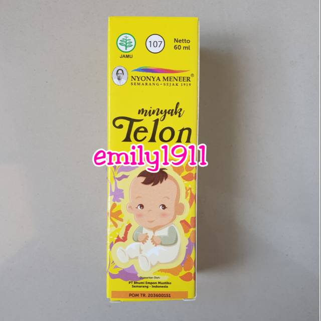Nyonya meneer minyak telon 60ml