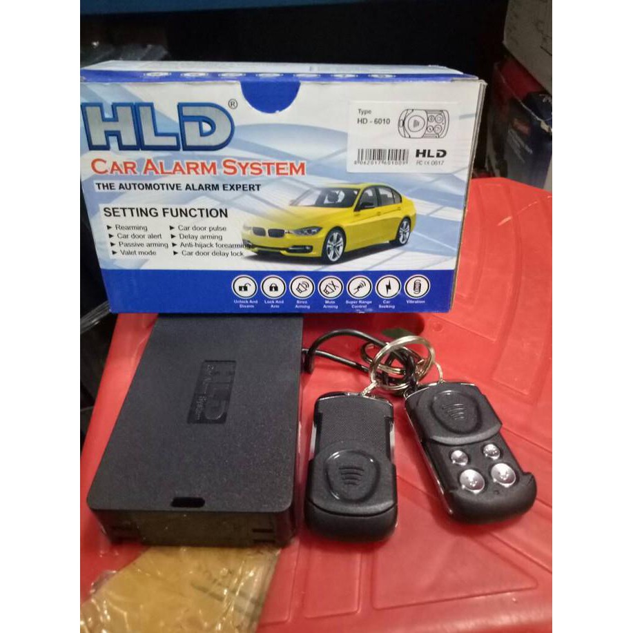 PROMO alarm mobil HLd 6010 I Kunci Pengaman Mobil