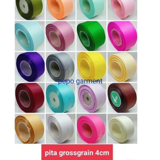 

Kirim Sekarang WQAAY pita grossgrain lebar 4cm ( 1-1/2inchi ) per Roll ( 18meter ) 78 Diskon