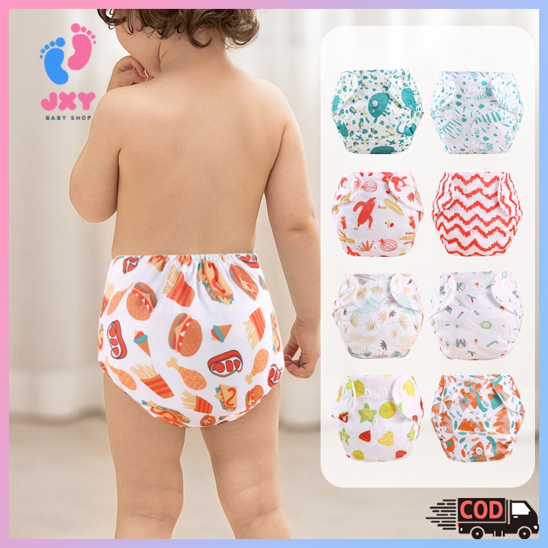 Popok kain bayi/Motif POPOK Bayi Kain Kancing Cloth Diaper Clodi Bayi Dapat Dicuci/Popok Karakter L174