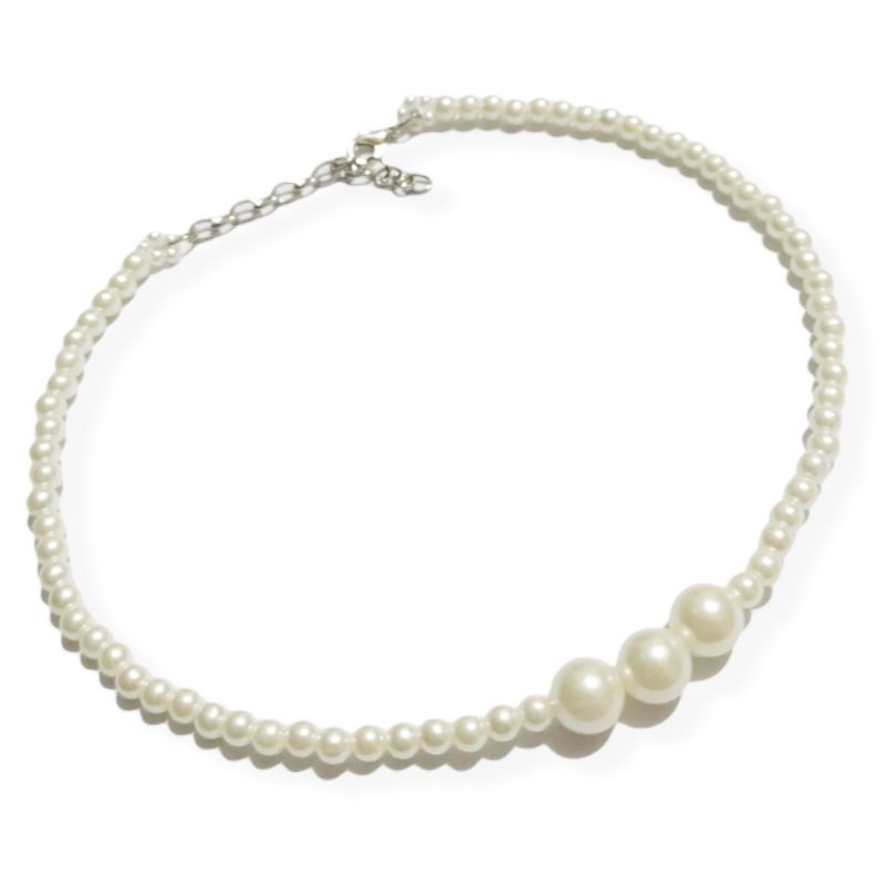 Starla Korean Pearl Choker Necklace Kalung Korea Mutiara