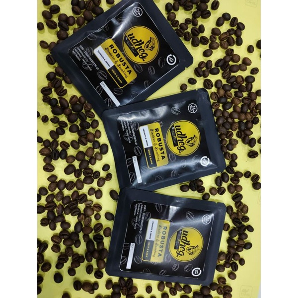 

Kopi Robusta sachet drip paper/Coffee Drip Temanggung