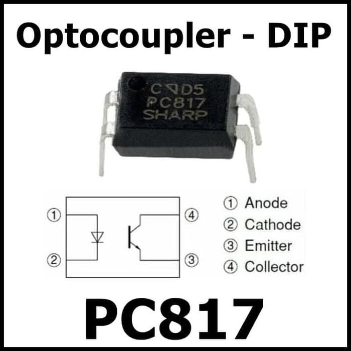 Optocoupler Optoisolator PC817 EL817 Opto Coupler DIP PC 817