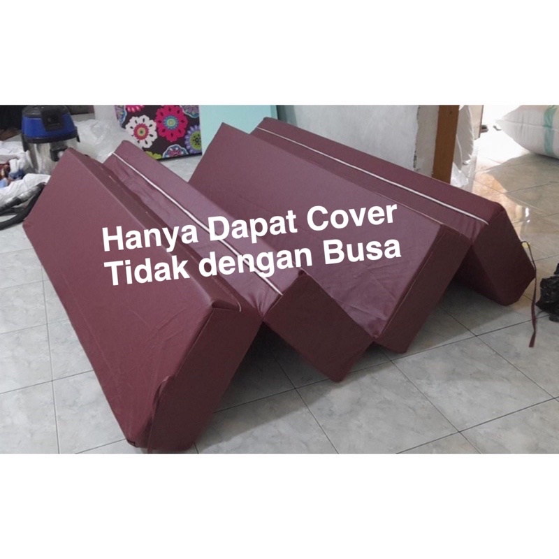 Sarung Kasur Busa Resleting Anti Air Waterproof Bahan Oscar
