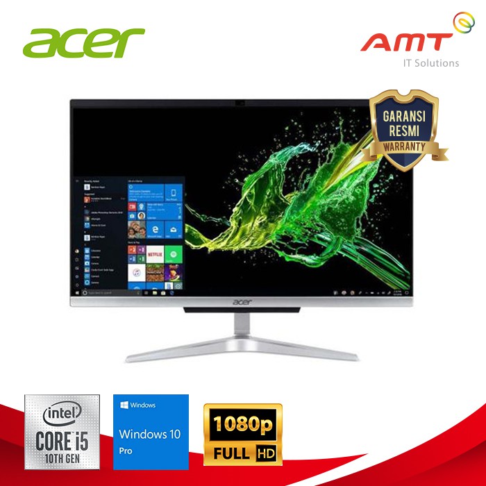 Acer Aspire AIO C22-960 i5-10210U 8GB 1TB 21.5" FHD W10 PRO