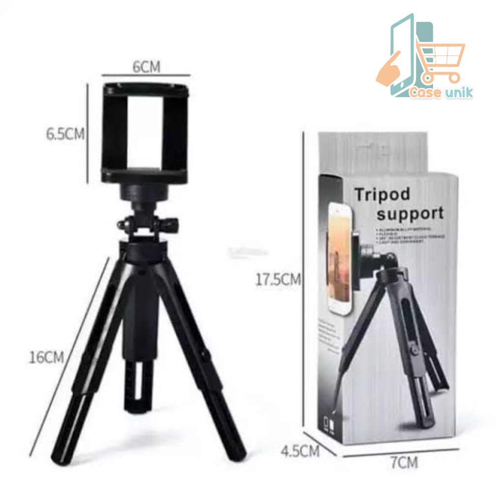 HD3 Tripod Support Tripod Mini Plus Holder TRIPOD SUPPORT MINI 4 LEVEL PHONE EXTENDABLE WITH HOLDER U universal PHONE HOLDER CS3526