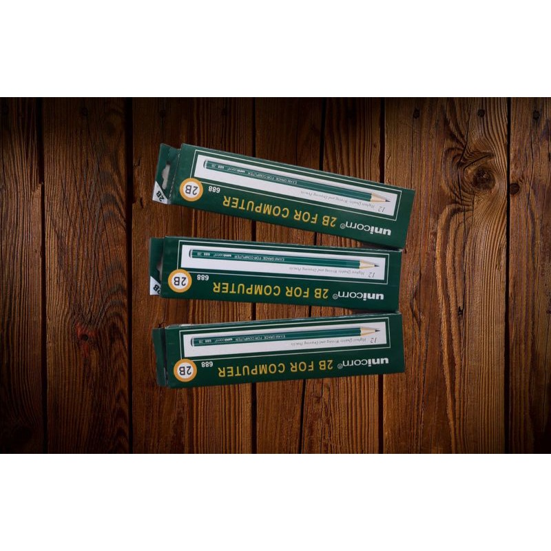 

Pensil unicorn 2B isi 12pcs