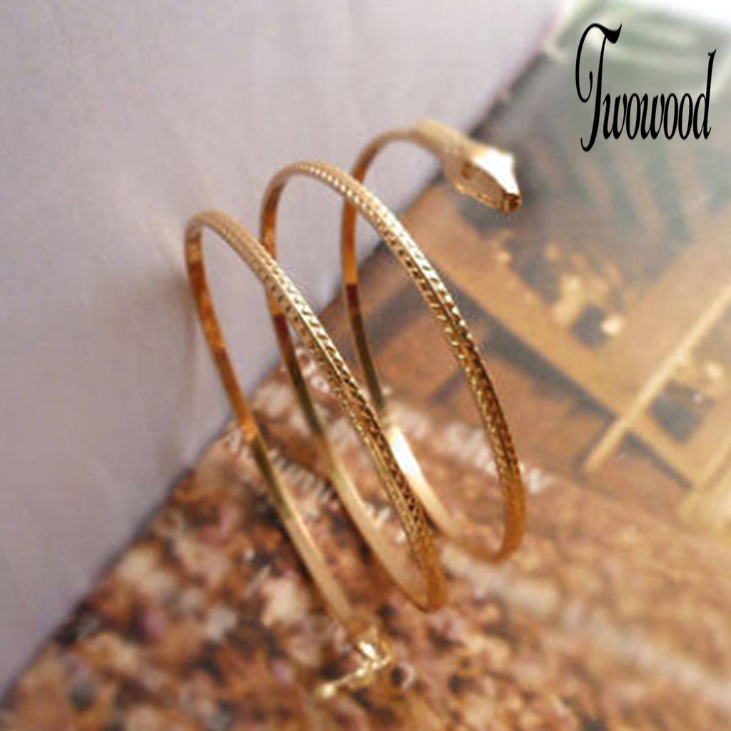 Gelang Spiral Bentuk Ular Untuk Wanita