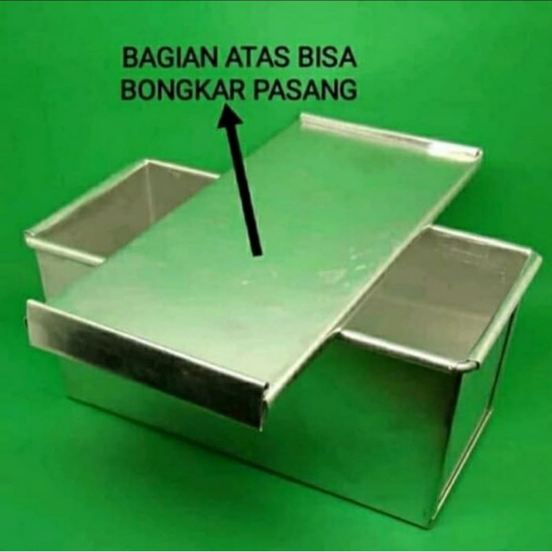 Loyang Roti Tawar Bread + Tutup Buk 28 x 12 x 12