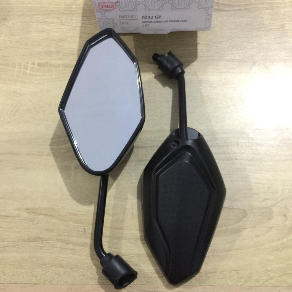 Spion Motor Honda VARIO 150 VARIO ALL NEW 125 eSP LED TANGKAI PENDEK Kualitas Ori merk mini9232