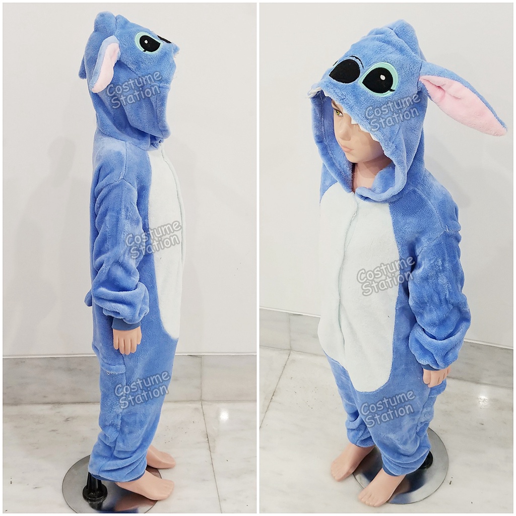 Kostum Onesie Stitch / Costume Alien Lilo &amp; Stitch Disney anak