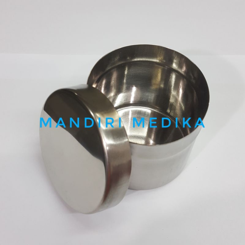 Dressing Jar Tempat Kapas Stainless Original Marwa