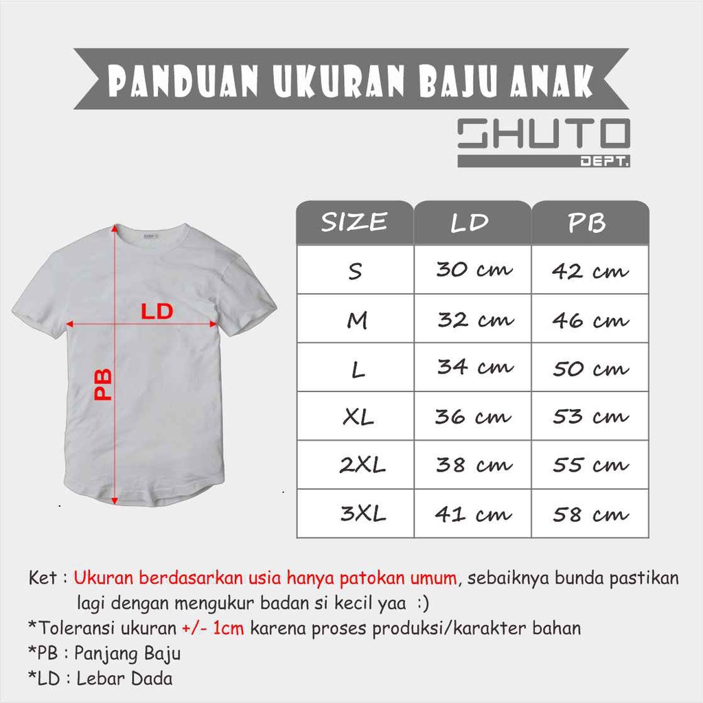Baju Kaos Anak Laki Laki 1-12 Tahun/Baju Anak Laki Laki/Kaos Anak Laki Laki/Kaos Distro Anak/Kaos Anak
