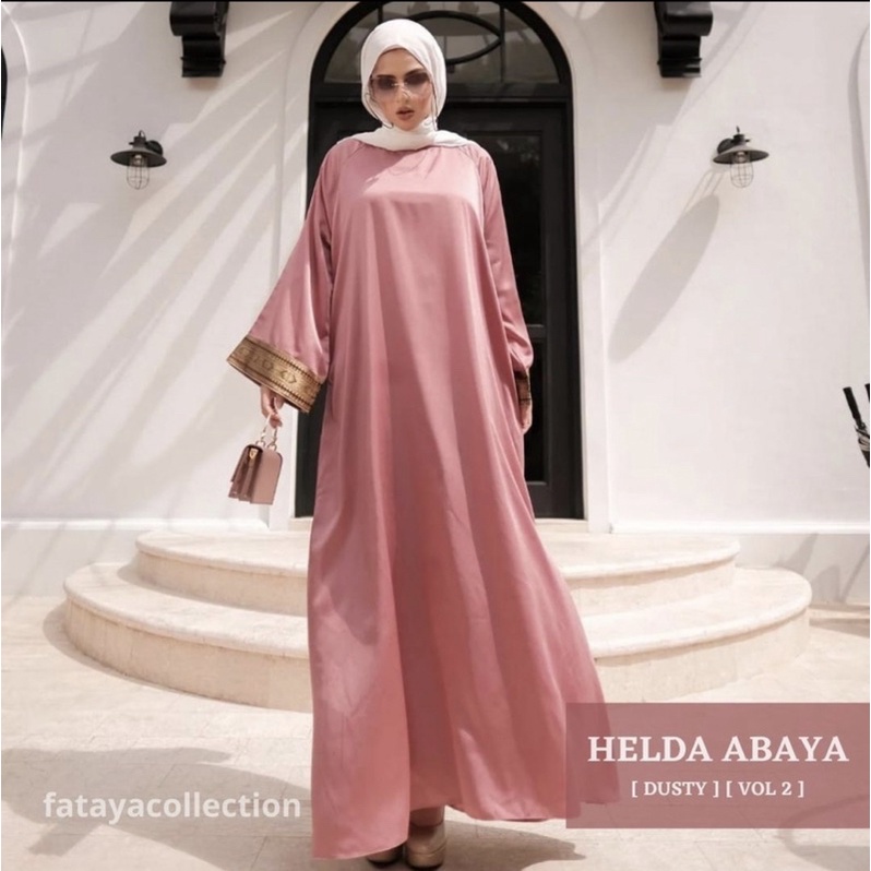 Helda Dusty Abaya by Fataya Collection