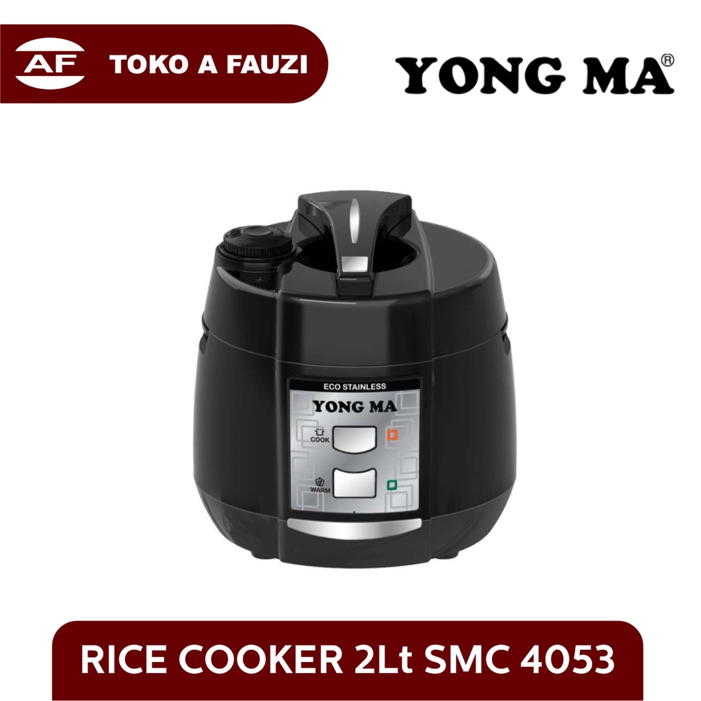 YONGMA Magic Com Rice Cooker 2L Stainless SMC4053