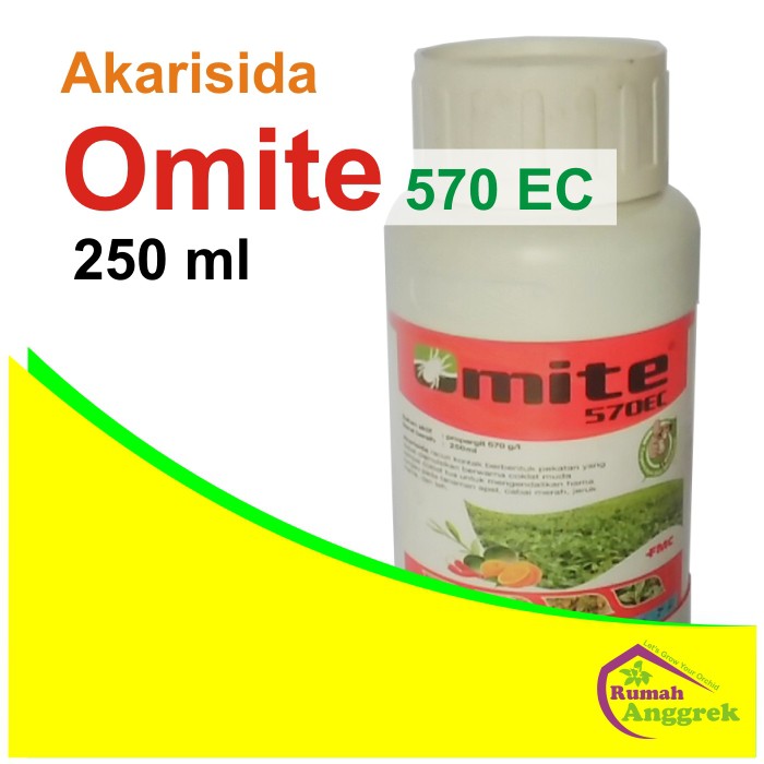 Akarisida Omite 570 EC 250 ml obat hama tungau mite anggrek insectisida inesktida serangga