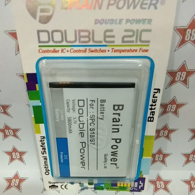 Battery batre SPC S18 - S7 Brain power