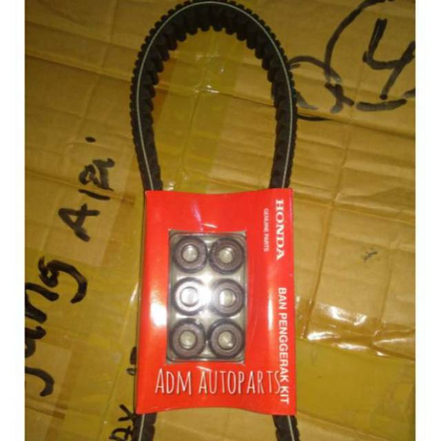 V belt K36 V Belt+6Roller Vario 150 led-vario 125 esp led th 2015+2018 (ORI Lokal)