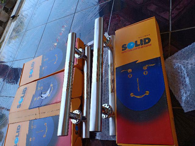 Handle Pintu Stainless Baut Tembus Solid 45cm