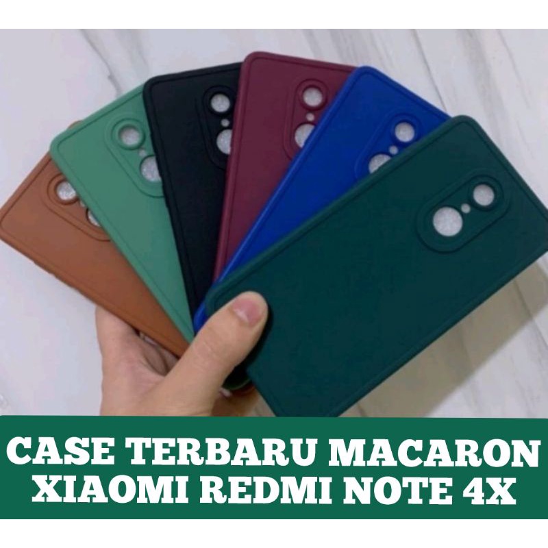 Case soft terbaru pro camera macaron Xiaomi redmi note 4x TPU Candy pro