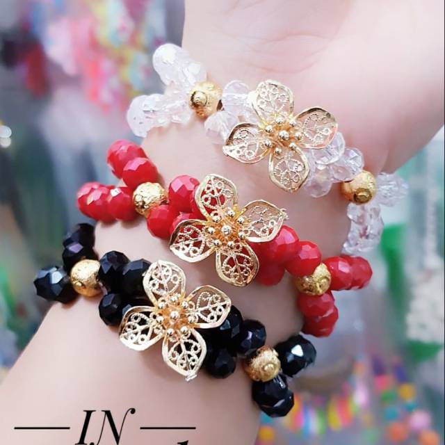 Xuping gelang tangan lapis emas 24K