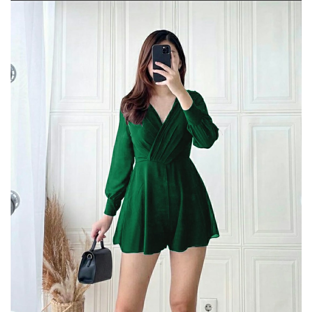 FWG - JUMPSUIT BARBARA / JUMPSUIT KOREA / PAKAIAN WANITA TERBARU / JUMPSUIT WANITA / JUMPSUIT